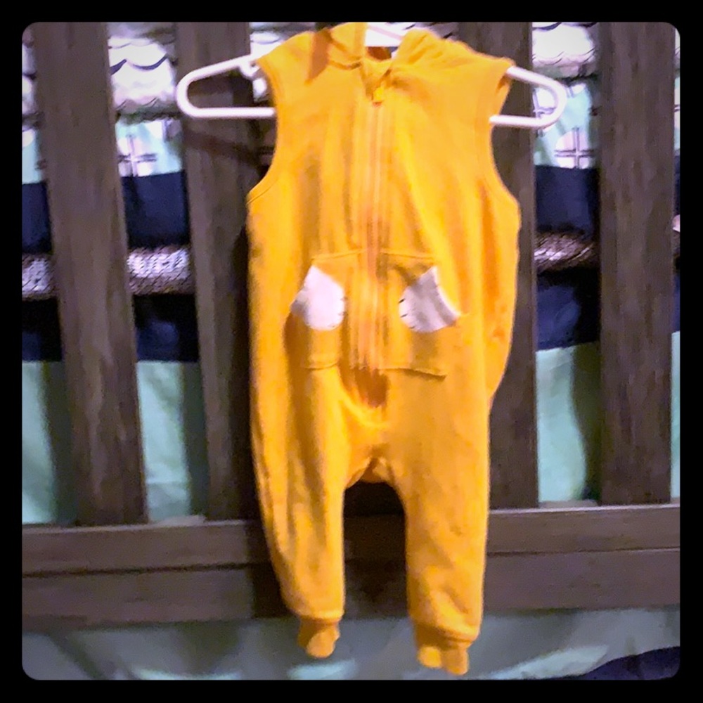 Baby boys one piece pants romper with hood